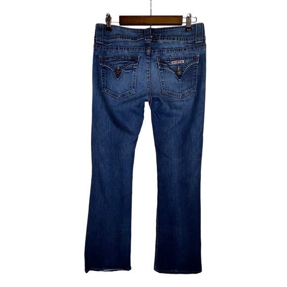 Hudson Women's Bootcut Medium Wash Jeans Flap Pockets Size 29 - Picture 2 of 9